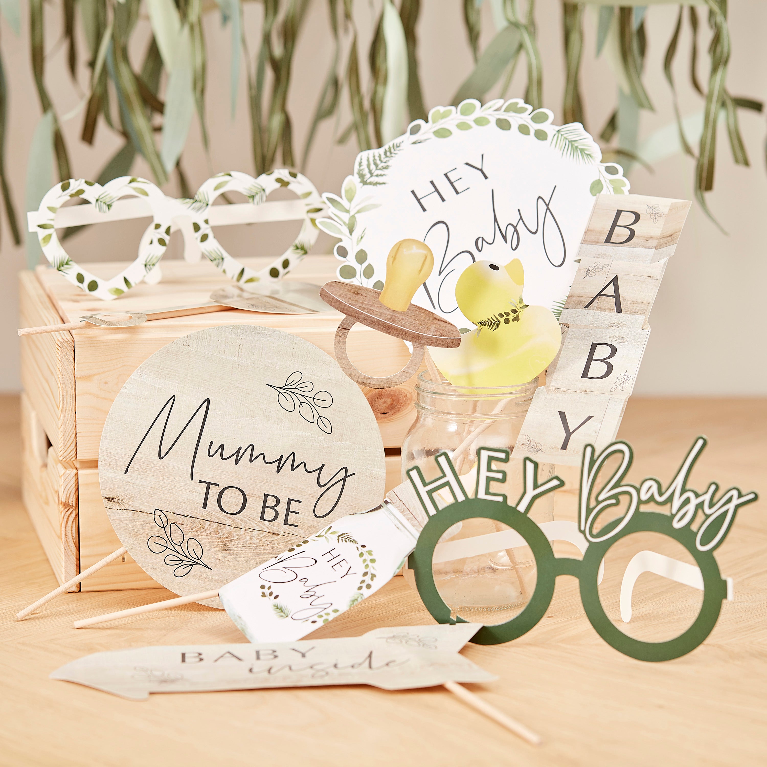 Cartello d benvenuto per baby shower floreale pesca, download