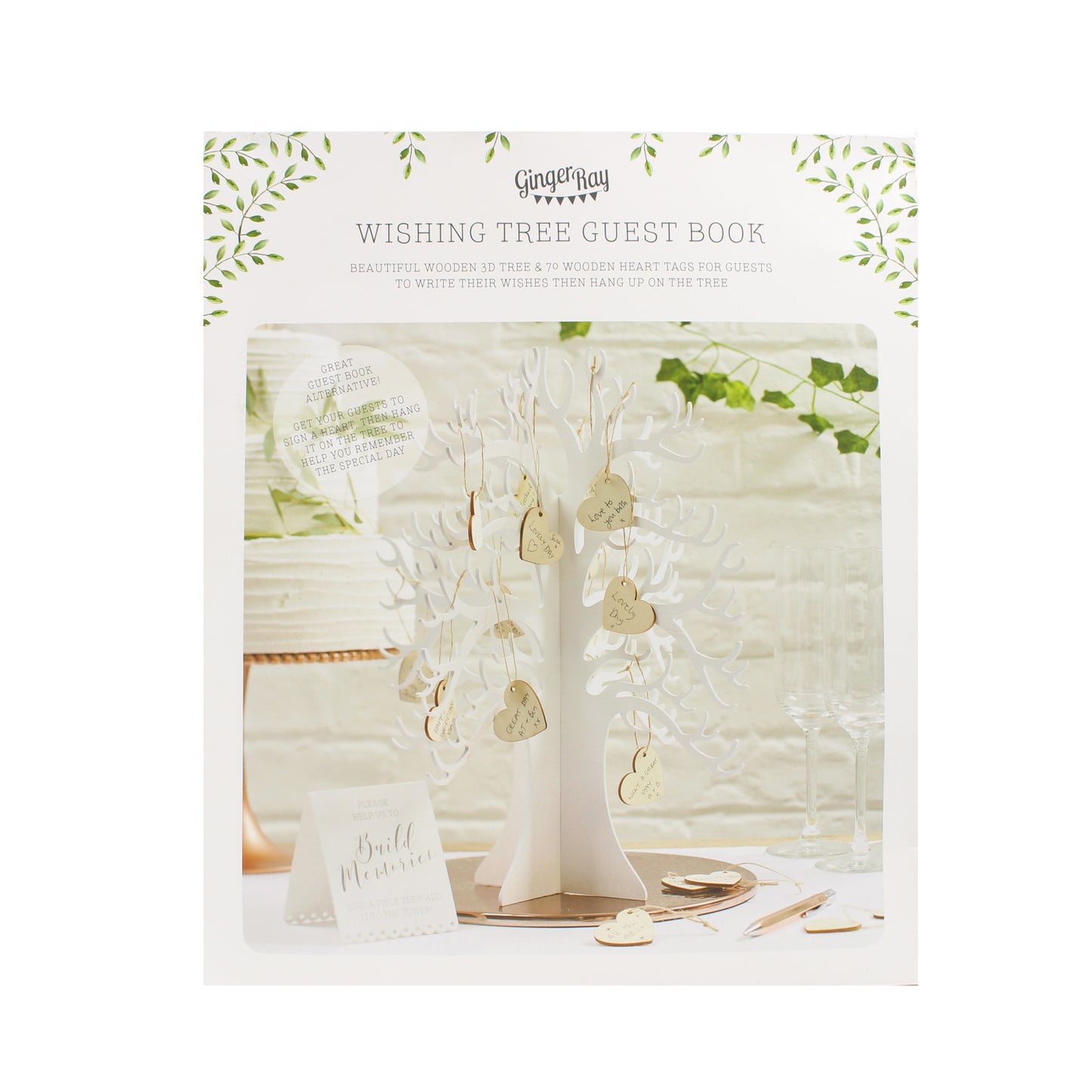Wooden Wishing Tree Wedding Guest Book Alternative