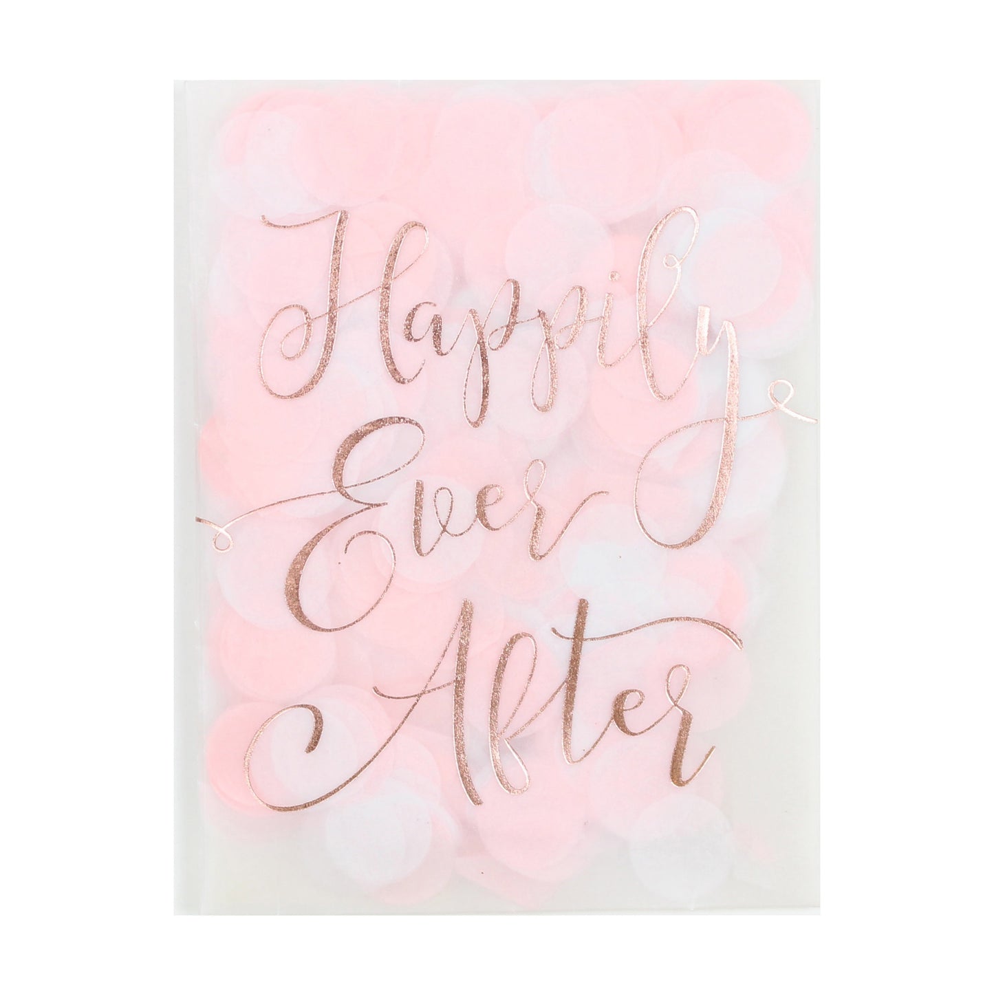 Happily Ever After Tissue Confetti Envelope