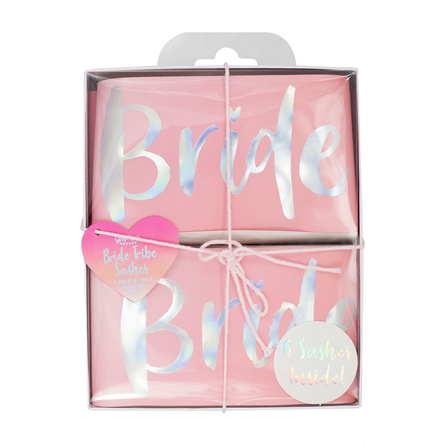 Bride Tribe Hen Party Sashes 6 Pack