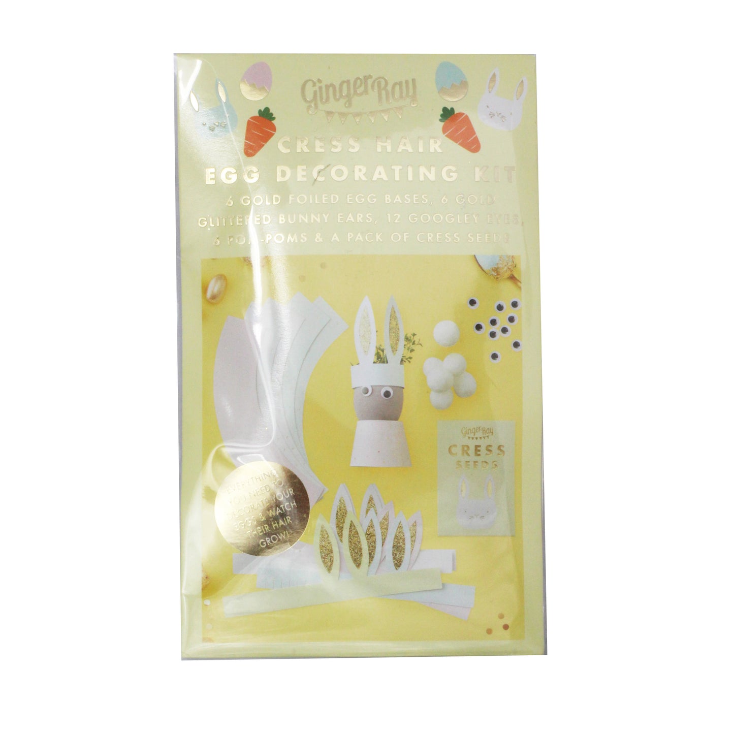 Easter Egg Decorating Kit With Seeds