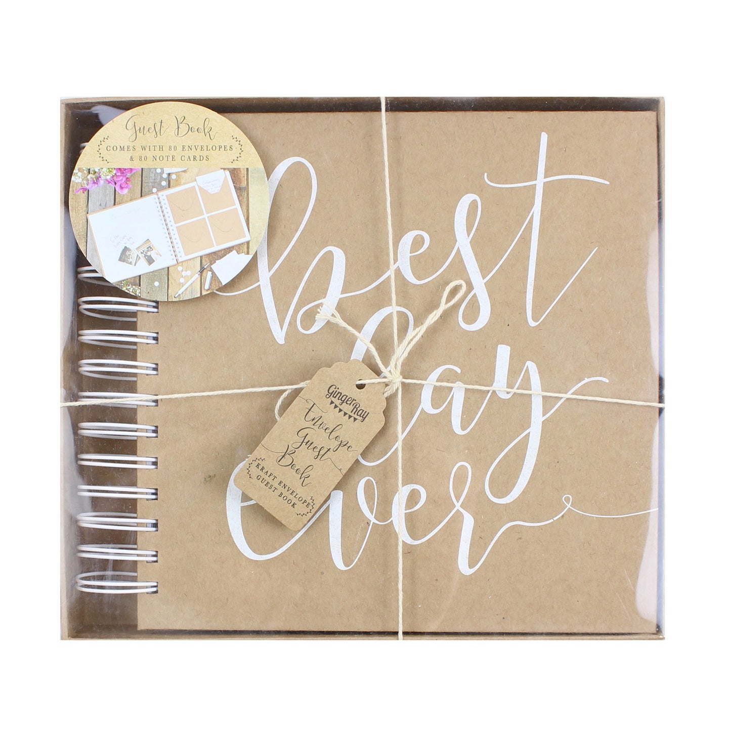 Envelope Wedding Guest Book
