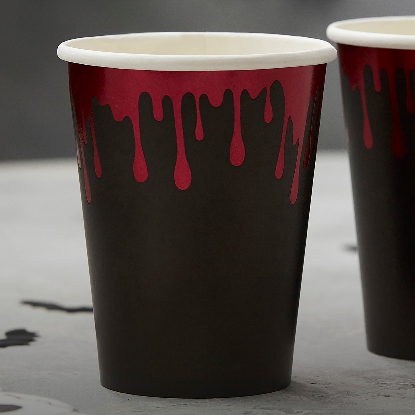 Blood Drip Foiled Paper Halloween Cups