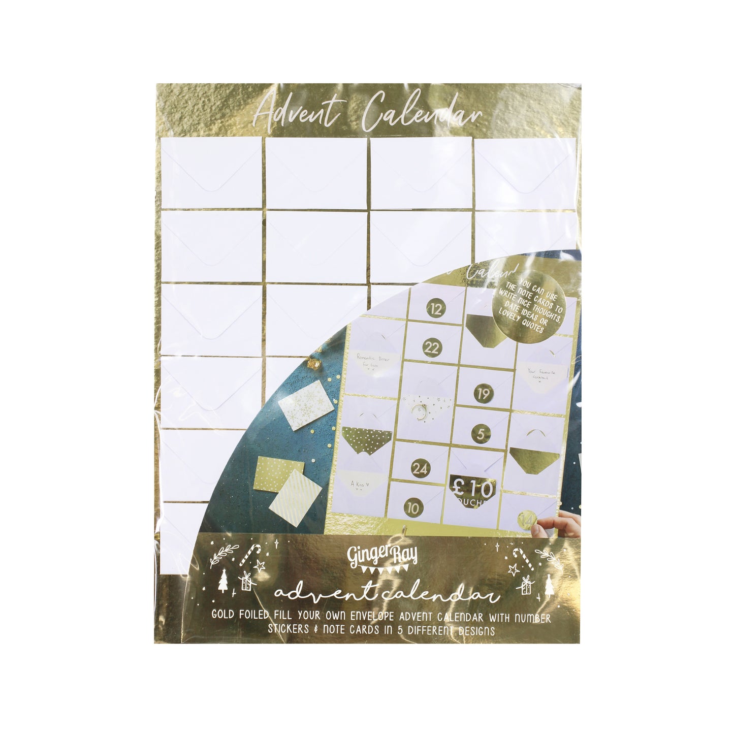 Mini Envelope Advent Calendar