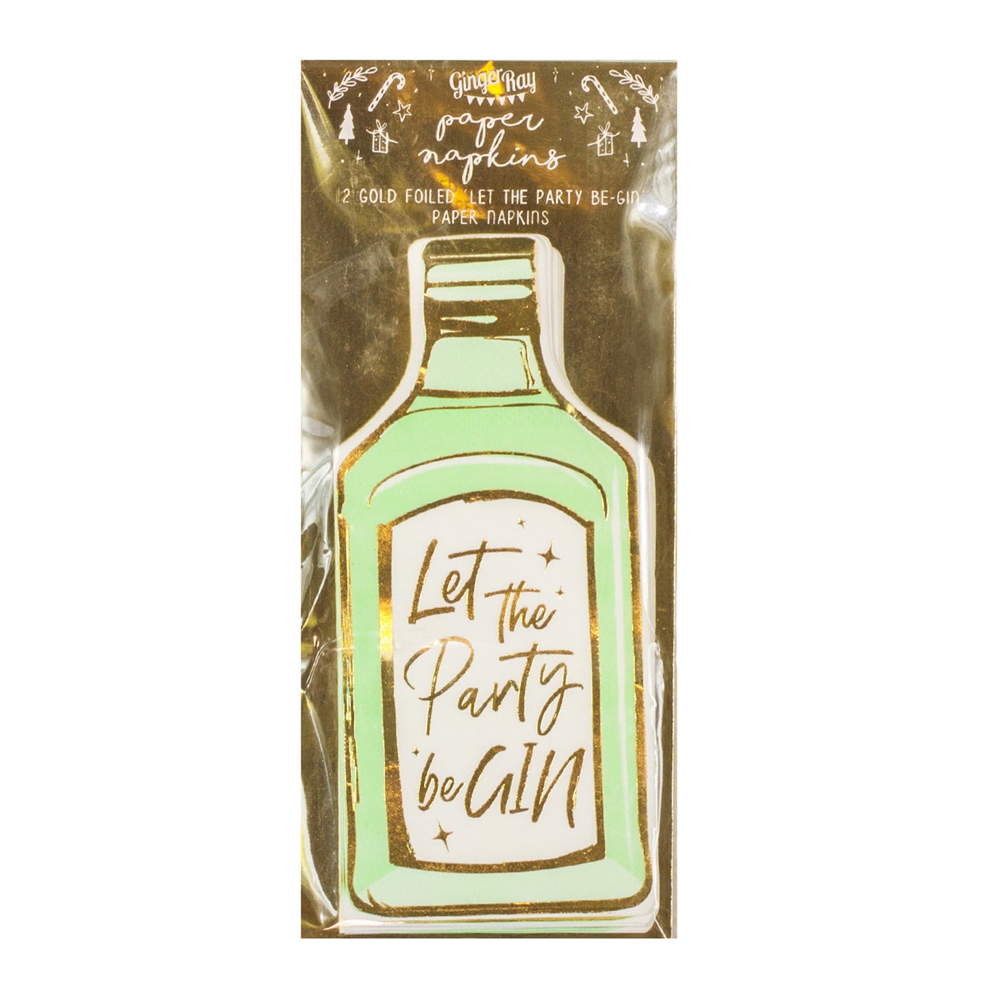 Let The Party Be Gin Paper Napkins