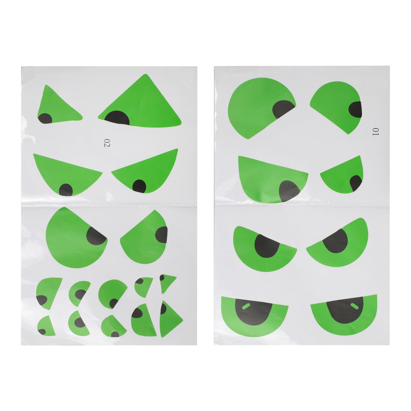 Glow In The Dark Eye Door Stickers