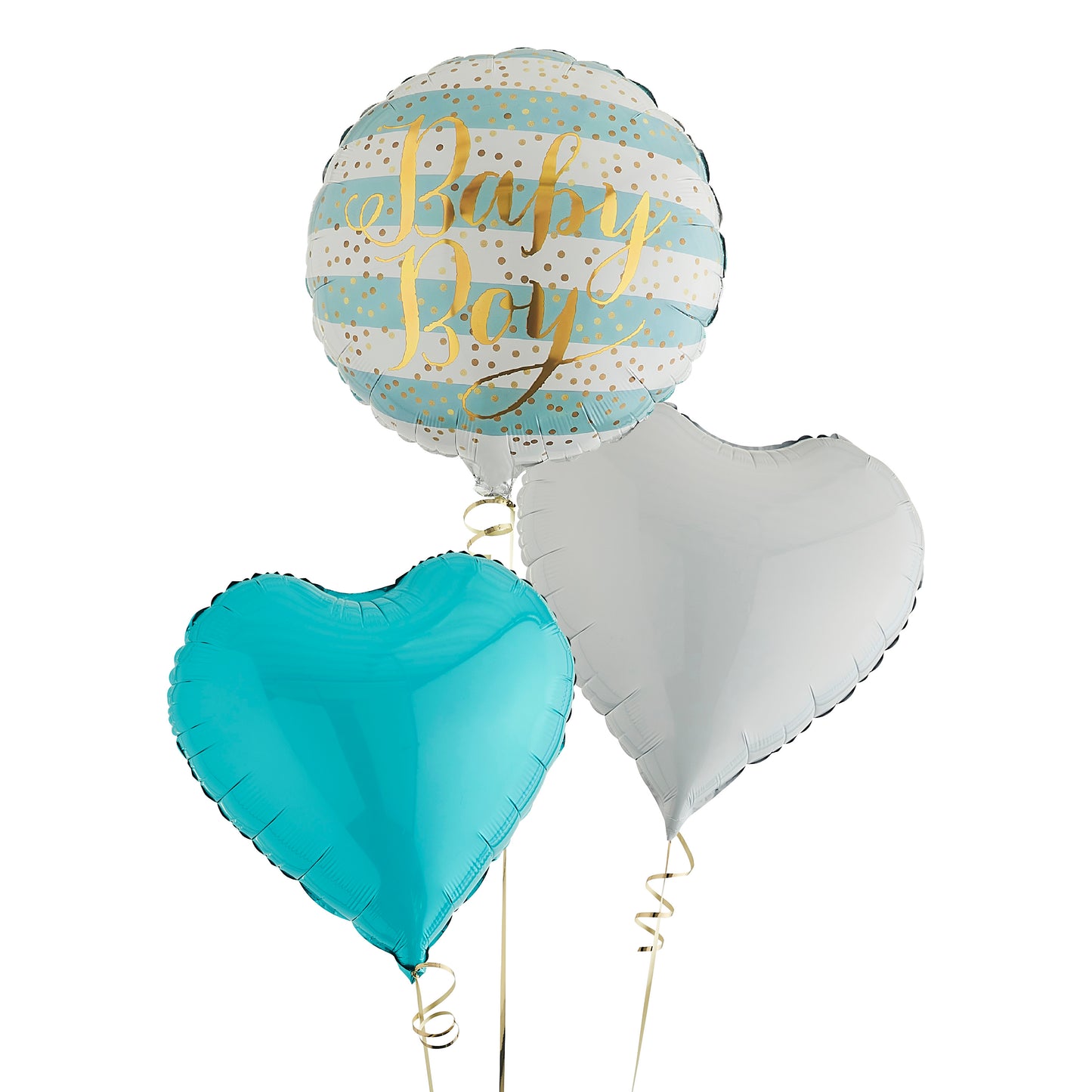 Baby Boy Helium Balloons Delivered