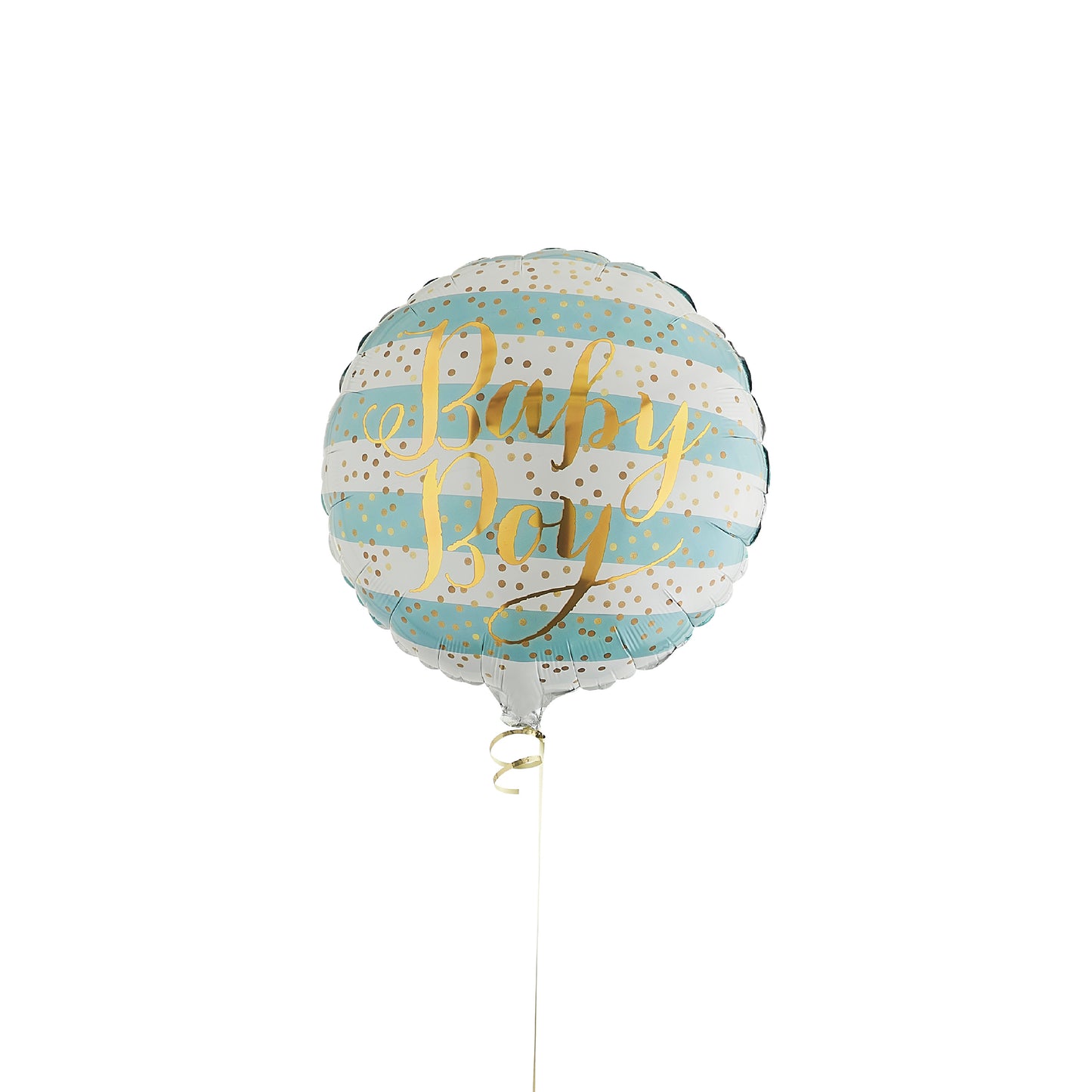 Baby Boy Single Helium Balloon Delivered