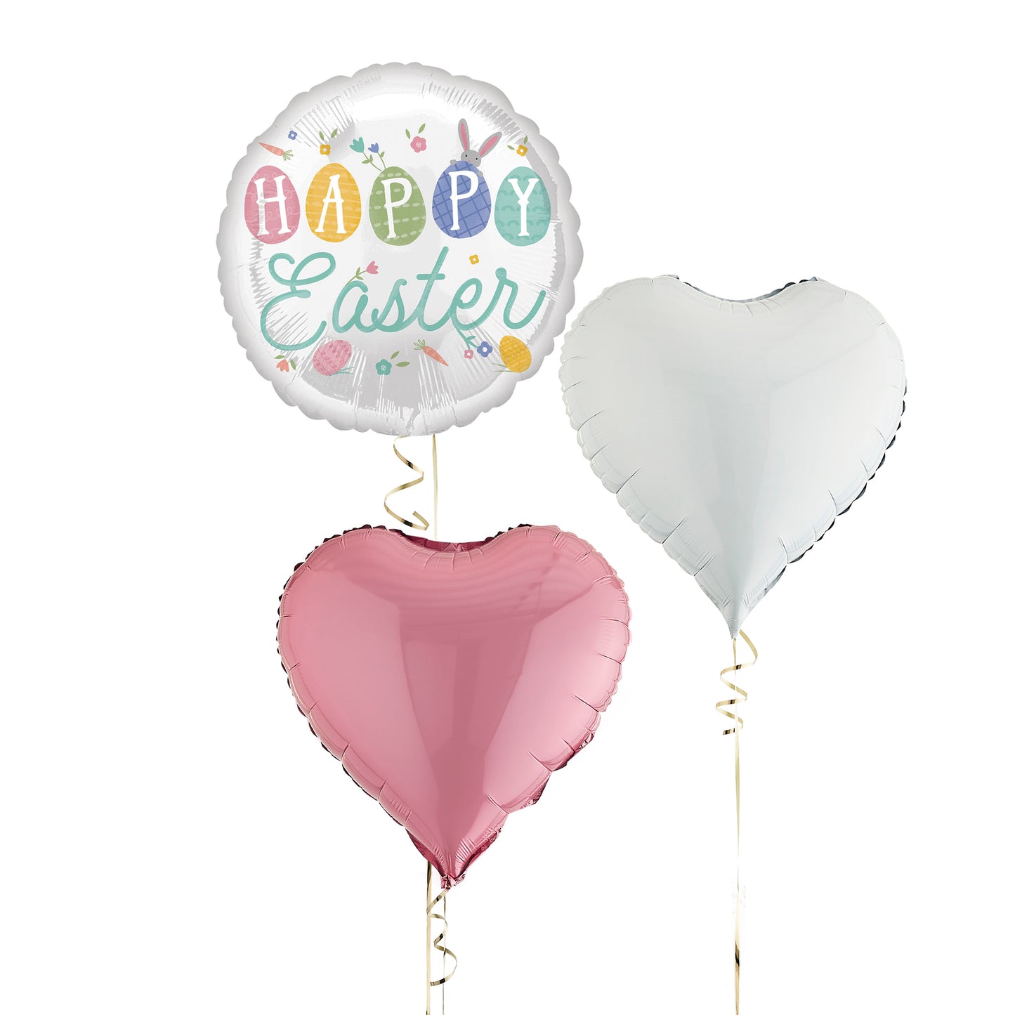 Helium Happy Easter Balloons Delivered