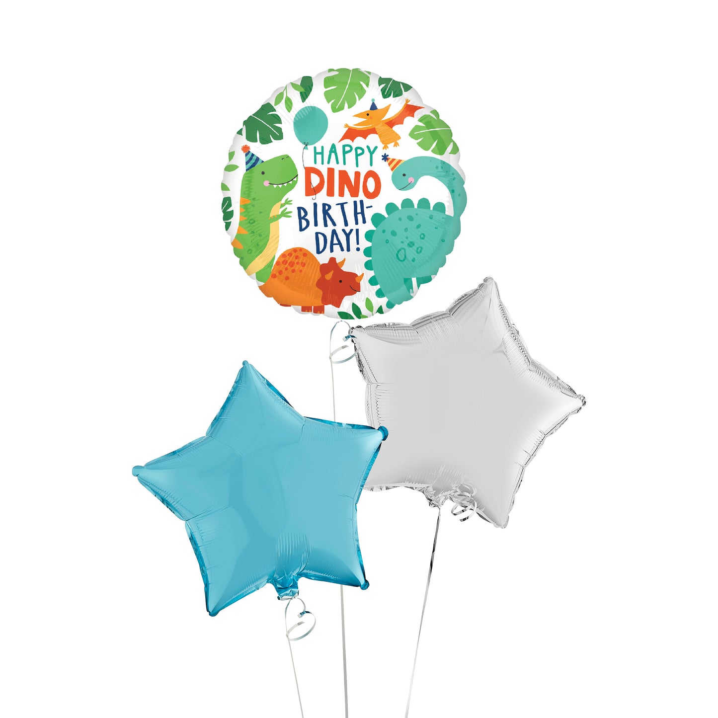 Dinosaur Helium Happy Birthday Balloons Delivered