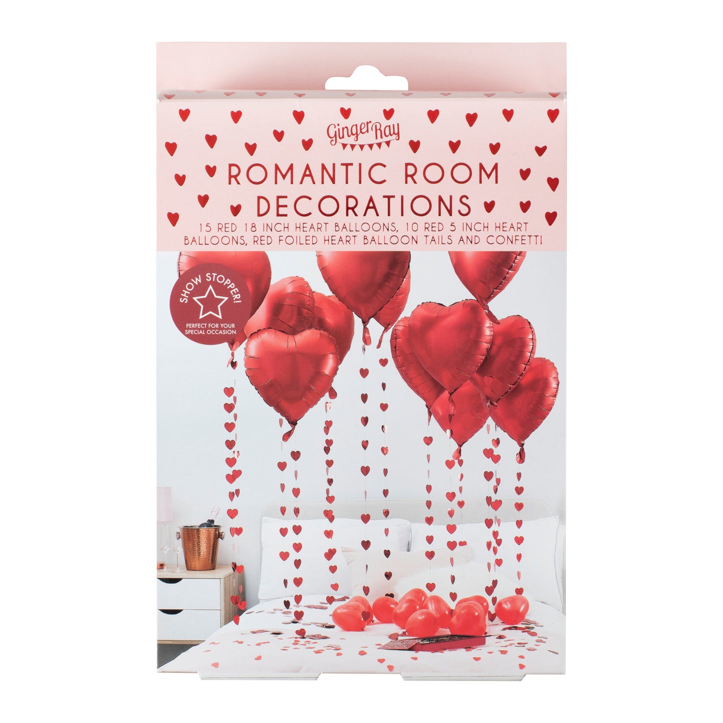 Valentines Day Heart Balloon Kit