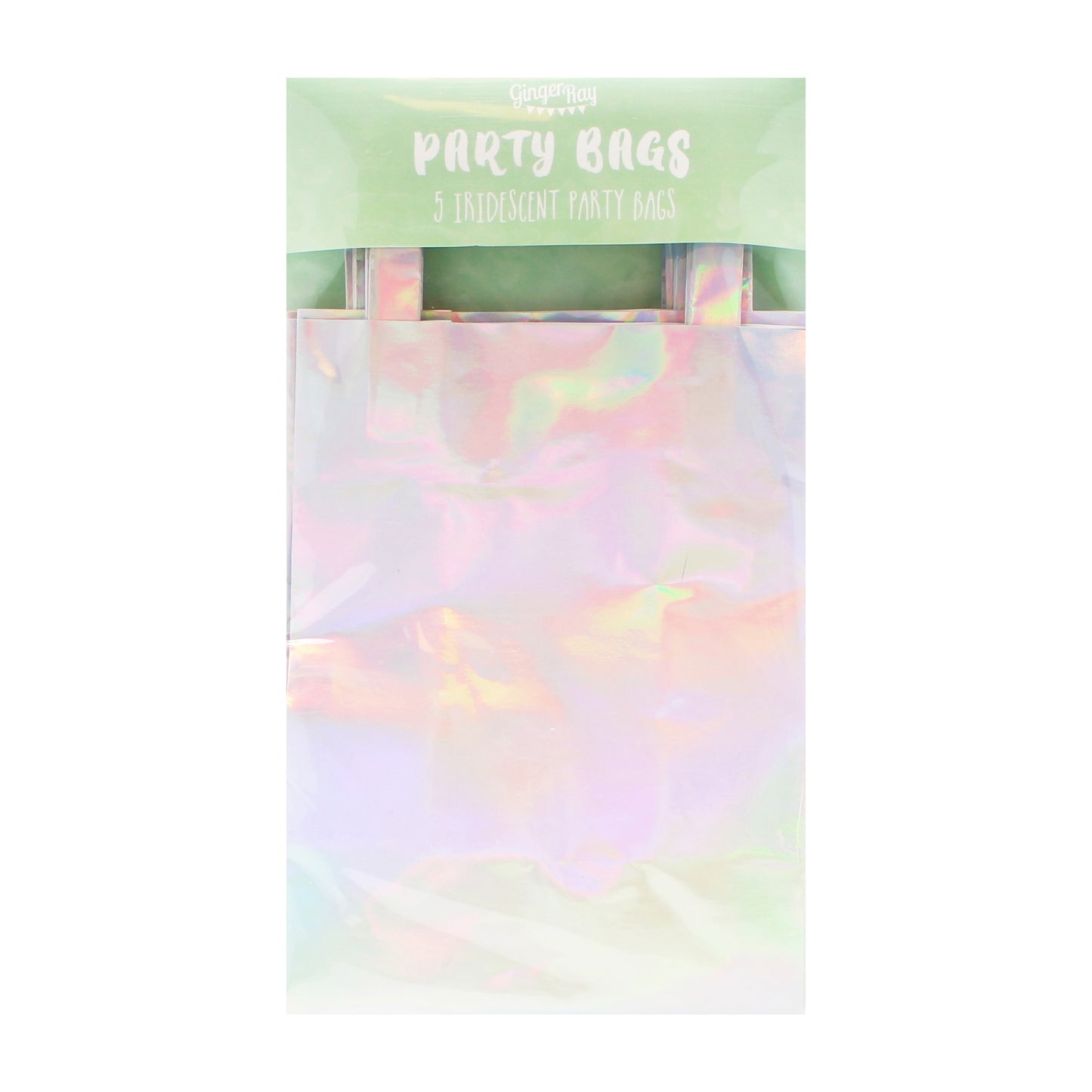 Iridescent Party Bags with Handle - Iridescent Party