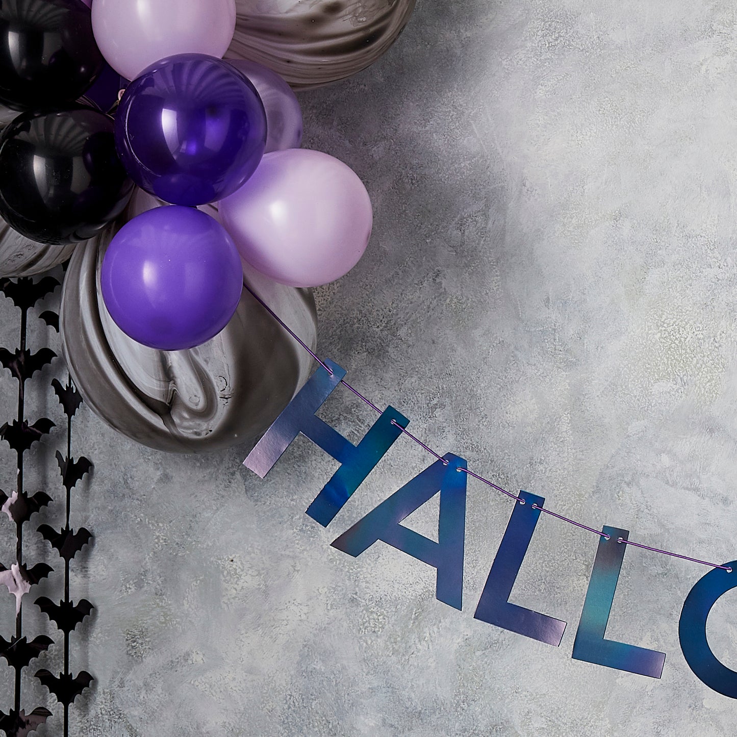 Halloween Bunting & Balloons Hanging Party Decoration