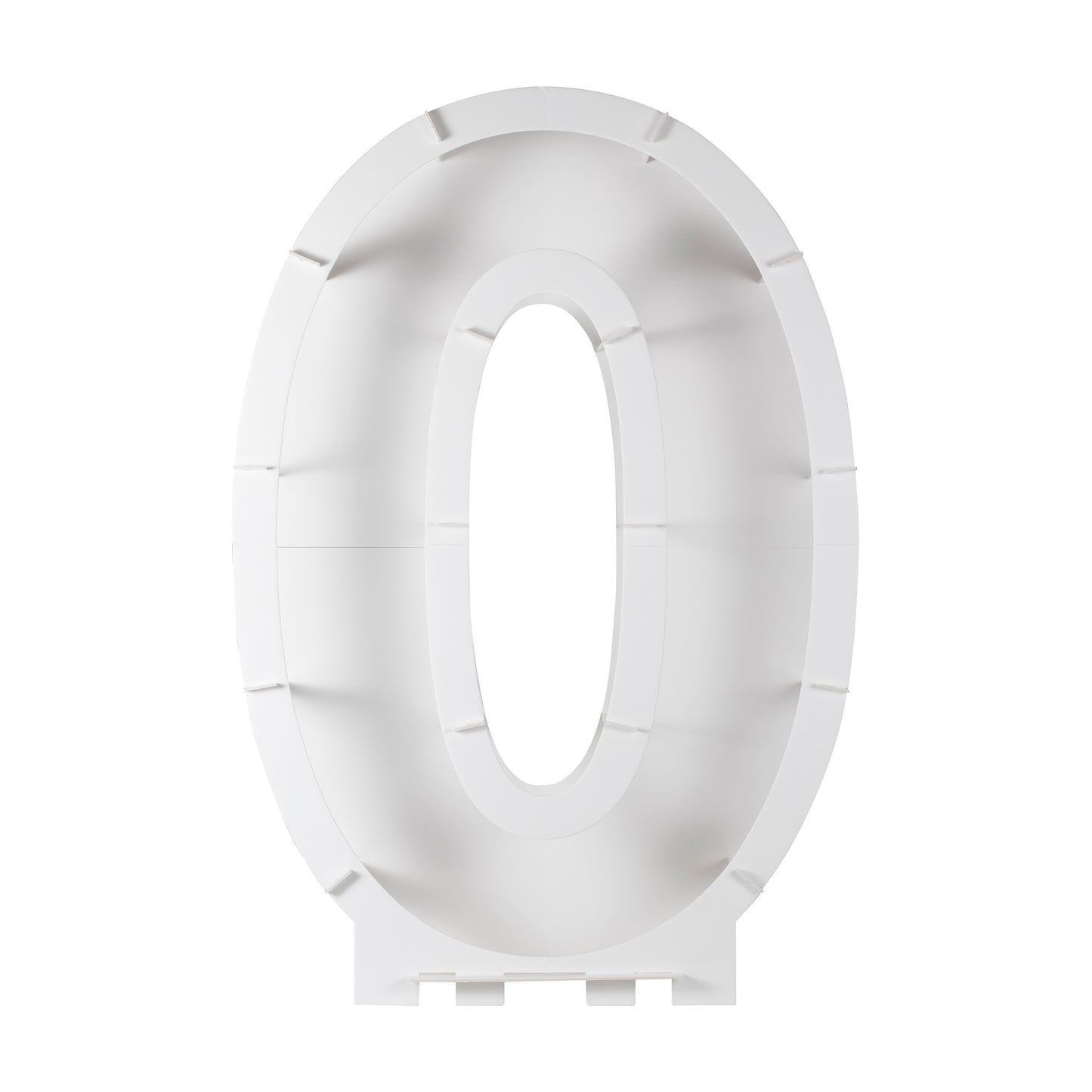 Balloon Mosaic Number Stand 0