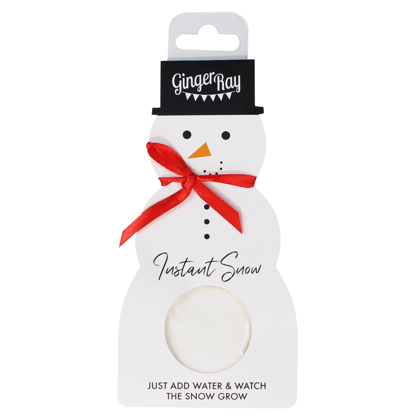 Snowman Shape Instant Snow - Novelty Christmas