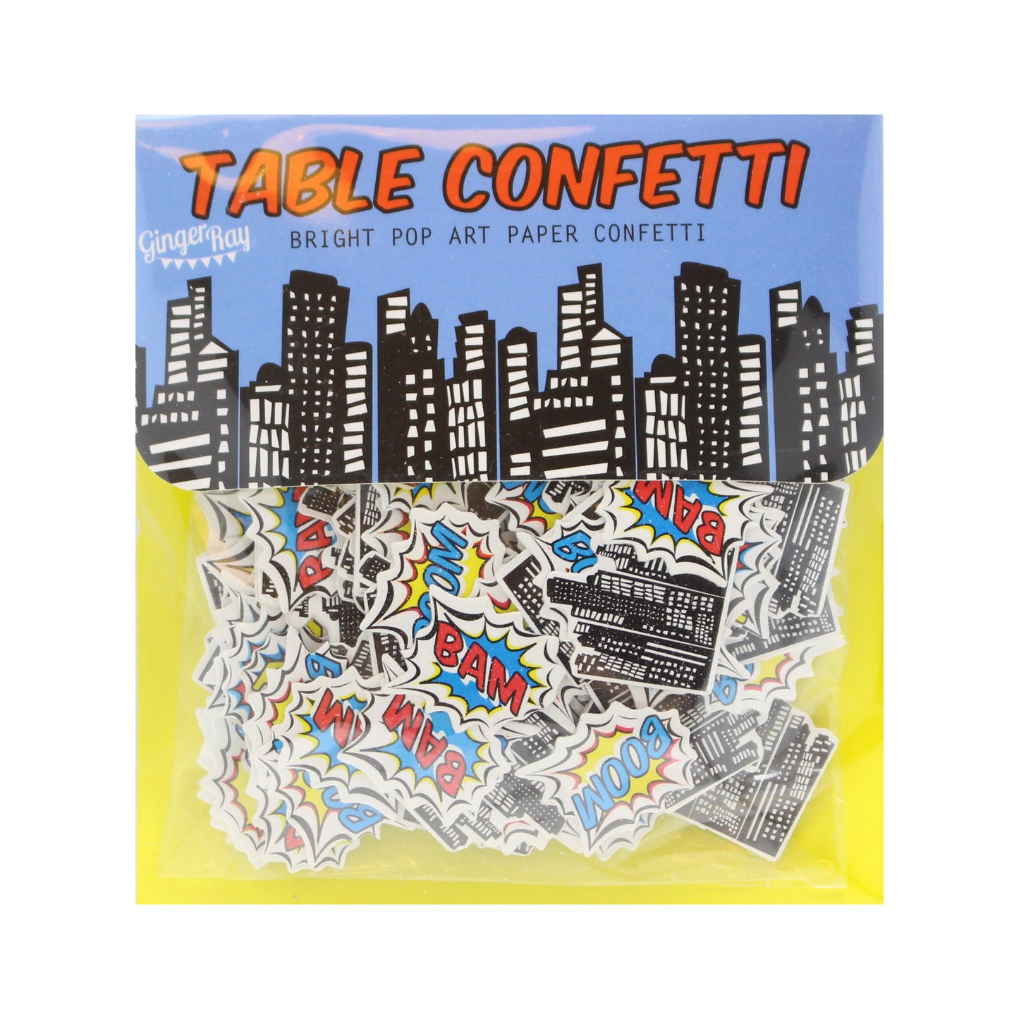 Pop Art Superhero Table Confetti