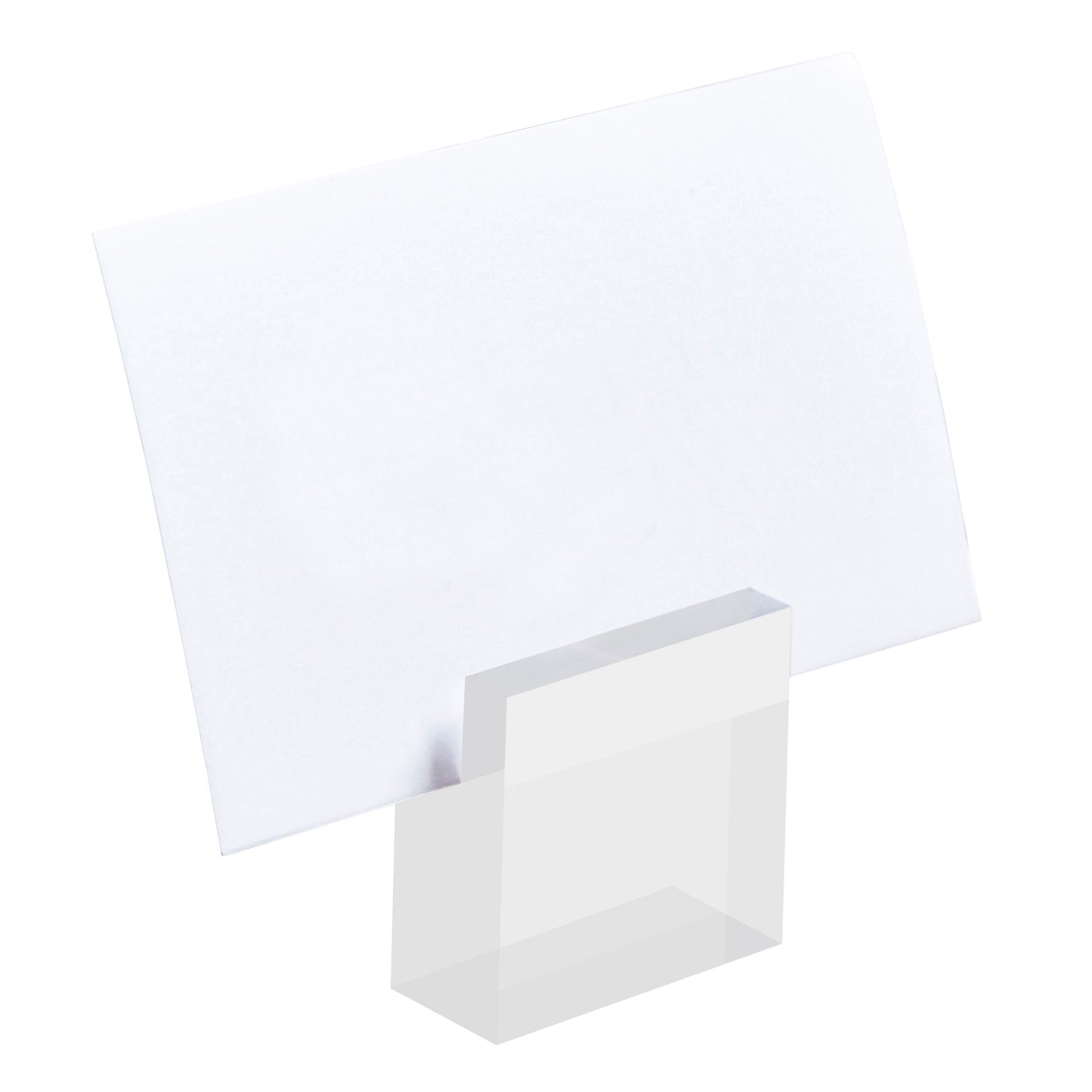 Clear Acrylic Place Card Holders