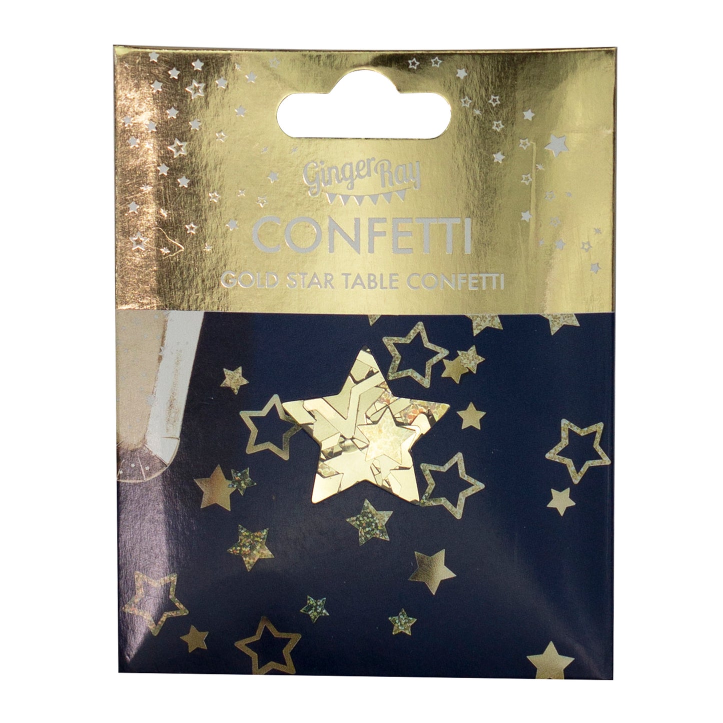 Gold Foiled Star Shaped Table Confetti