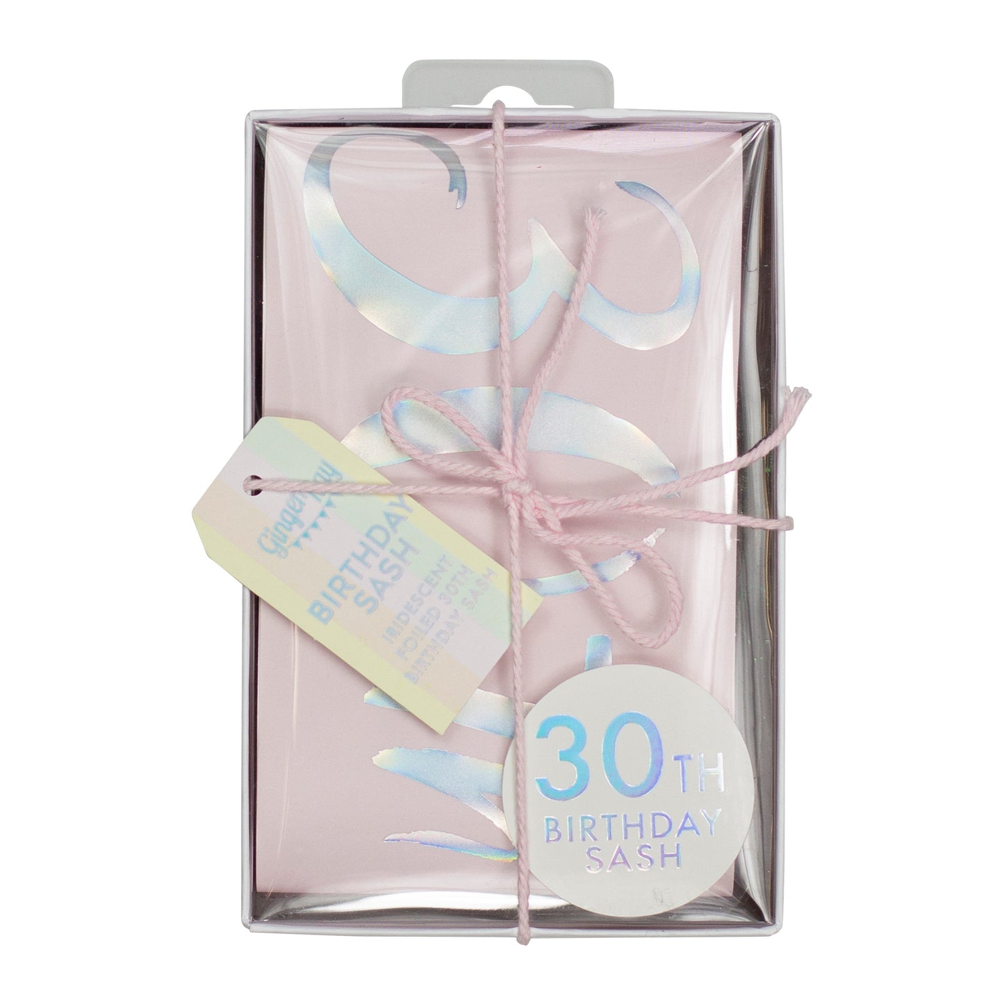 30th Birthday Sash - Pastel Party