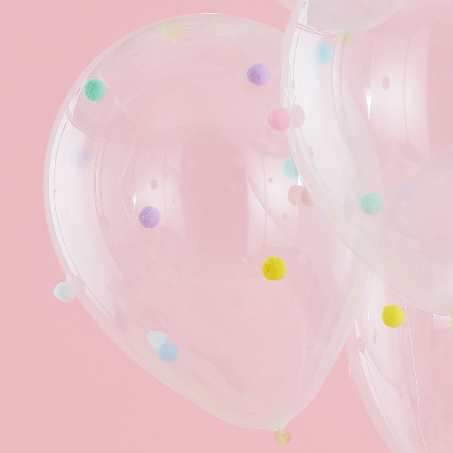 Pastel Pom Pom Balloons - Pastel Party