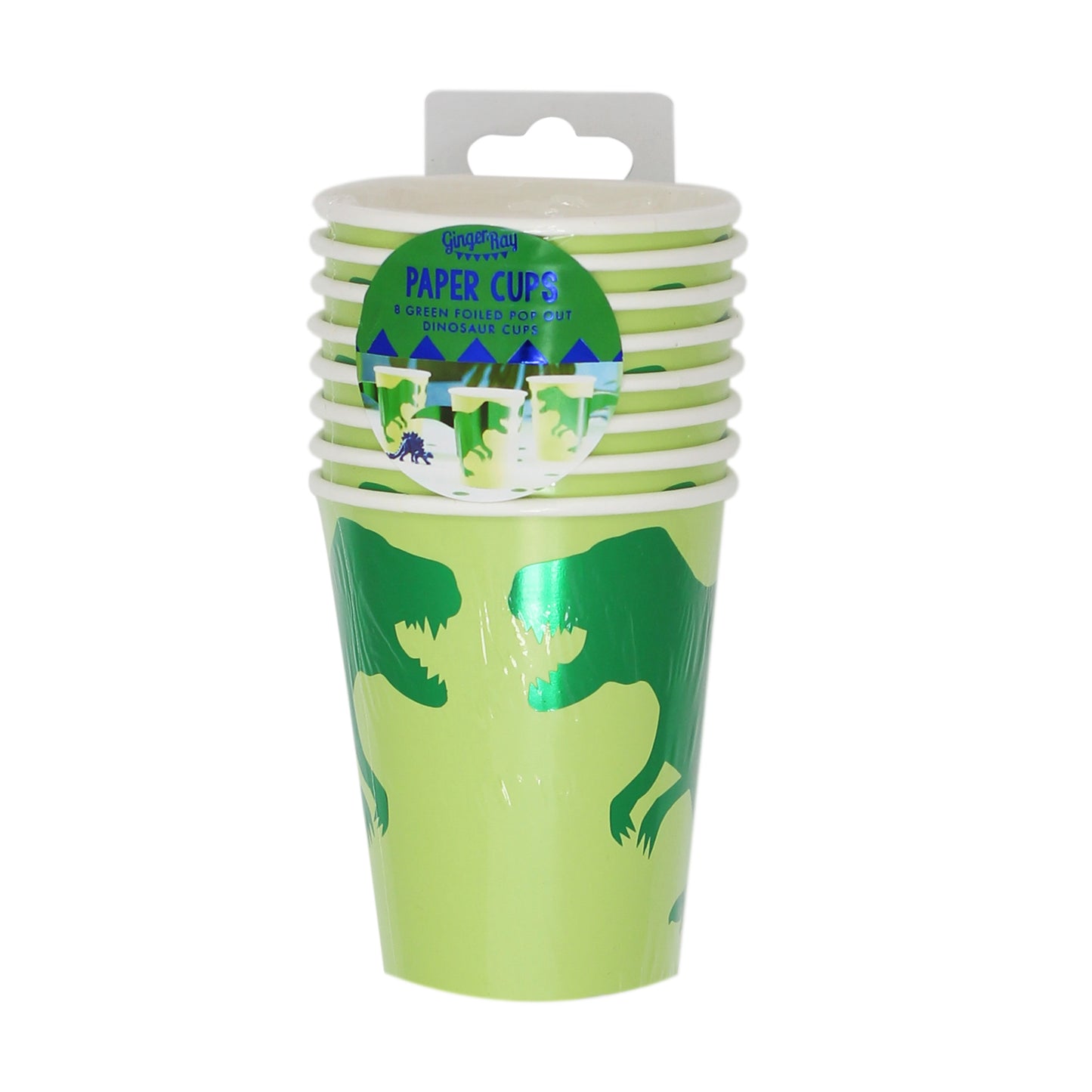 Paper Dinosaur Cups