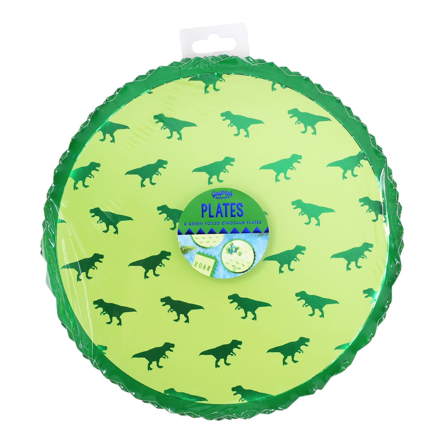 Paper Dinosaur Party Plates