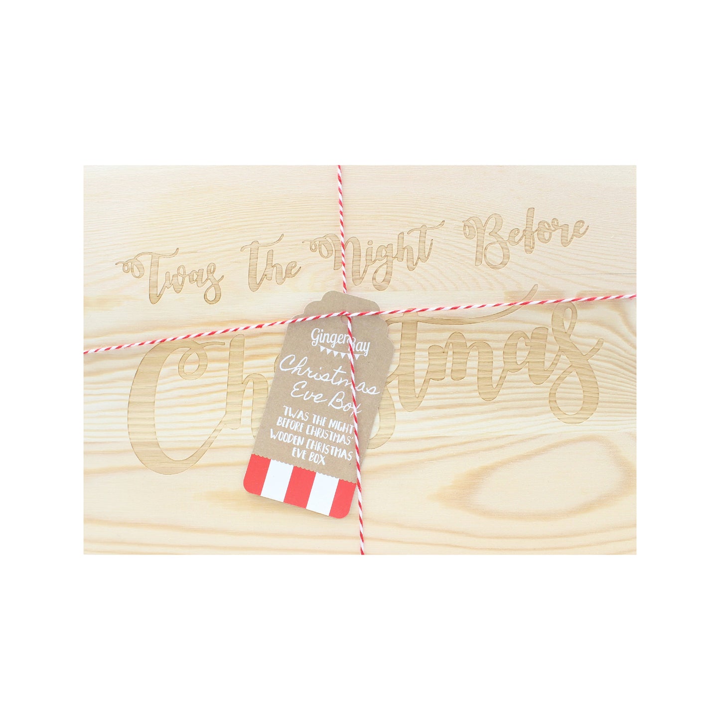 Wooden Christmas Eve Box