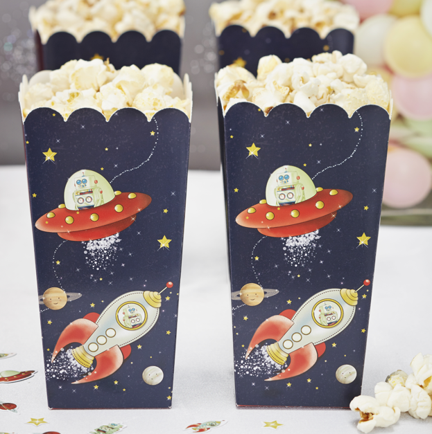Popcorn Boxes - Pink - Chevron Divine (Copy)
