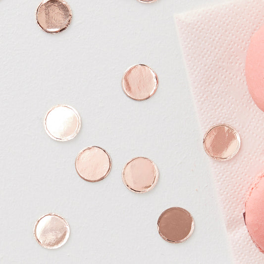 Rose Gold Party Confetti