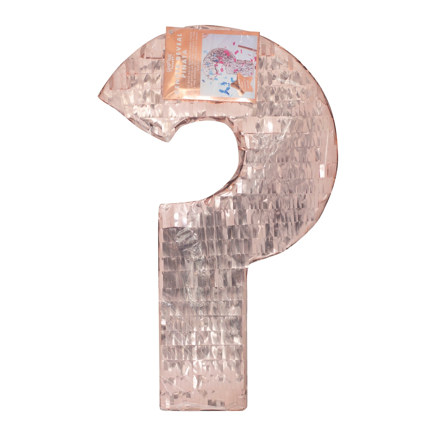 Rose Gold Gender Reveal Pinata