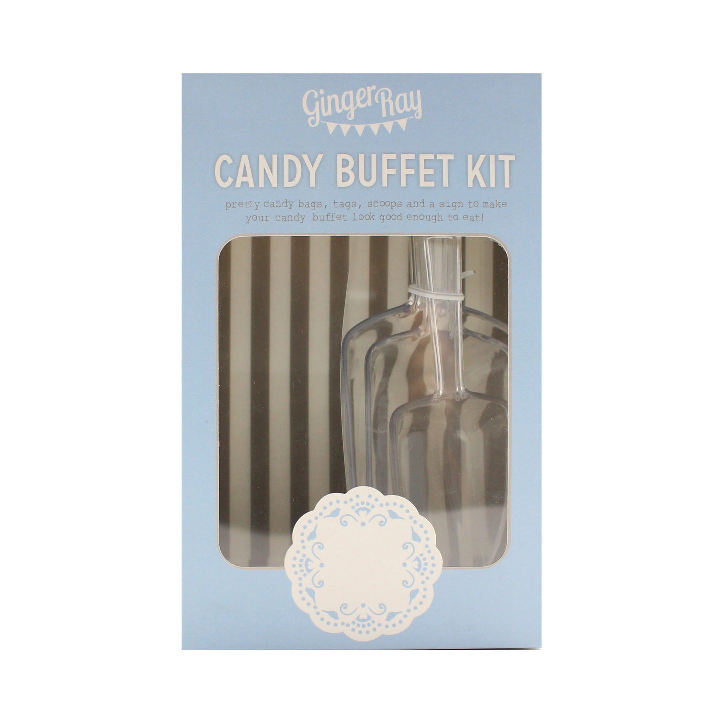Silver Candy Bar Kit - Vintage Lace