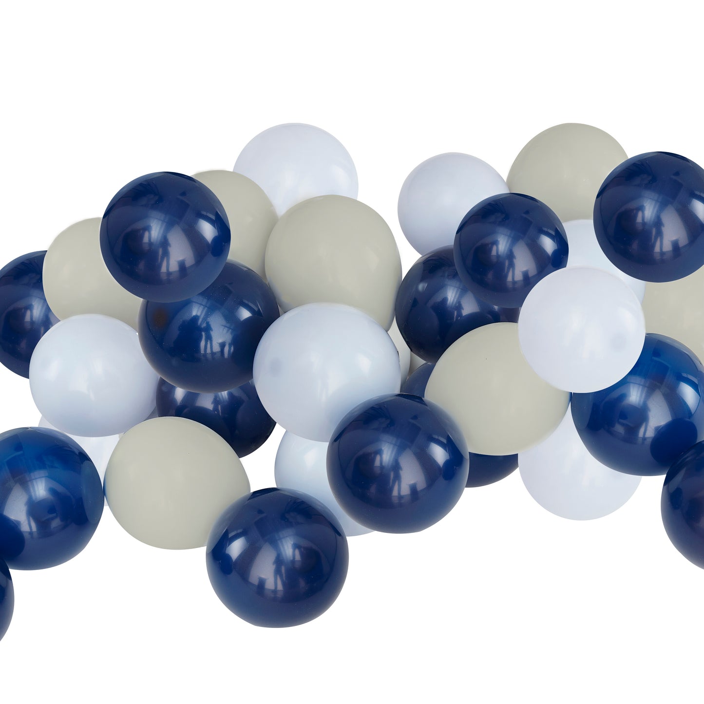 Navy, Blue & Grey Balloon Mosaic Balloon Pack