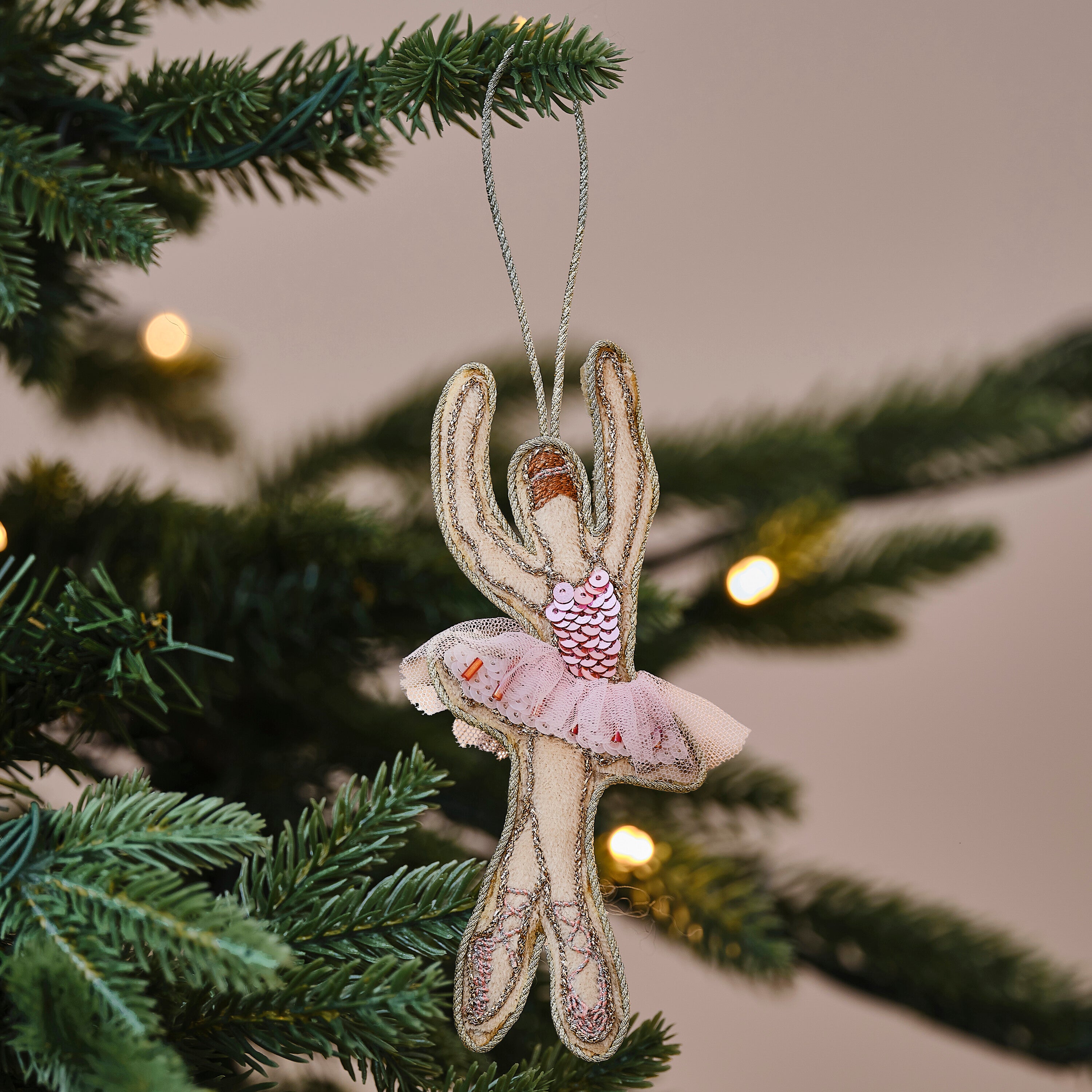 Embellished Ballerina Christmas Tree Decoration – Ginger Ray