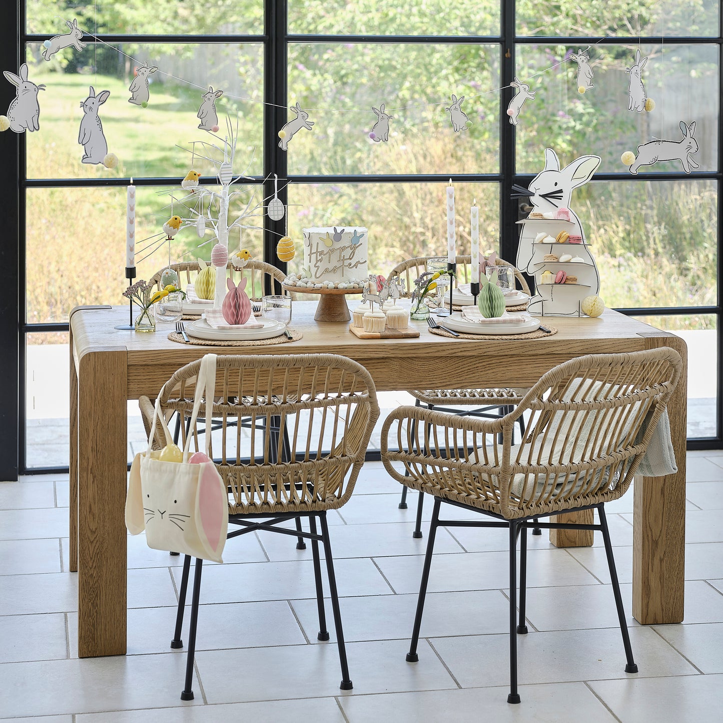 Easter Bunny Treat Stand