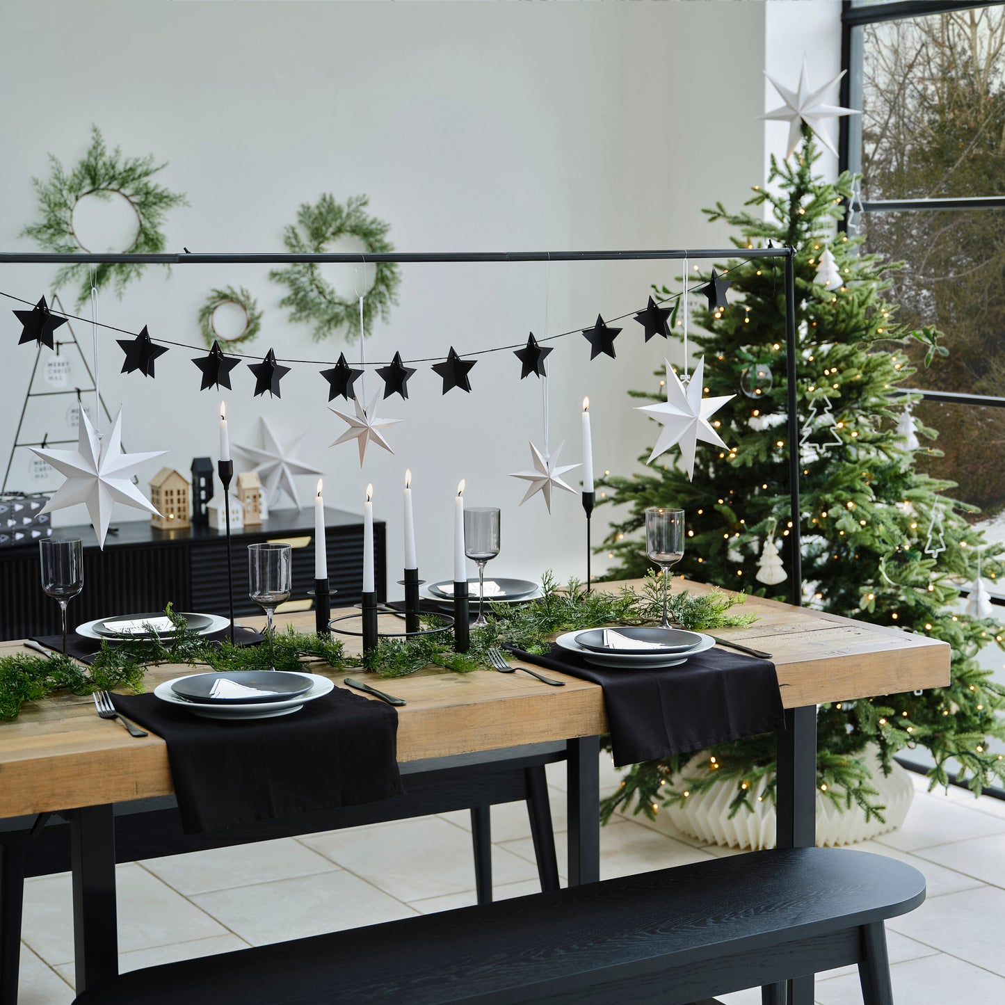 Black Chalkboard Wrapping Paper