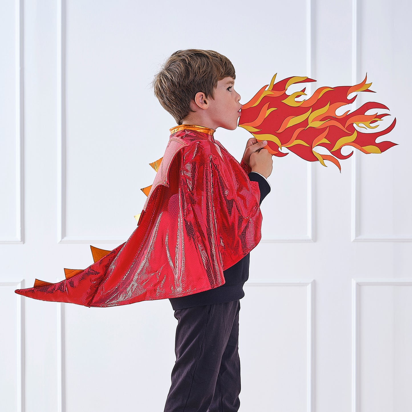 Red Dragon Costume Cape