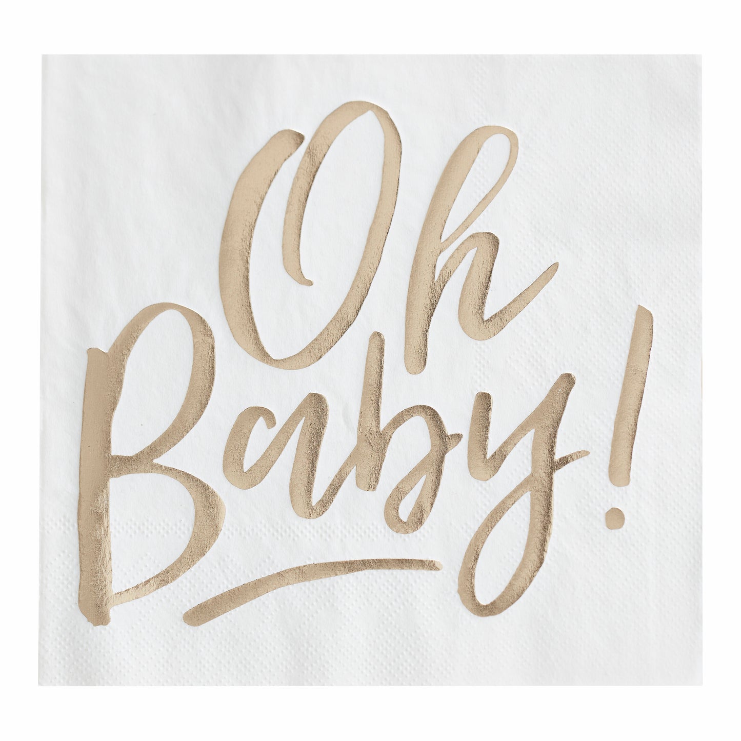 Oh Baby! Baby Shower Napkins
