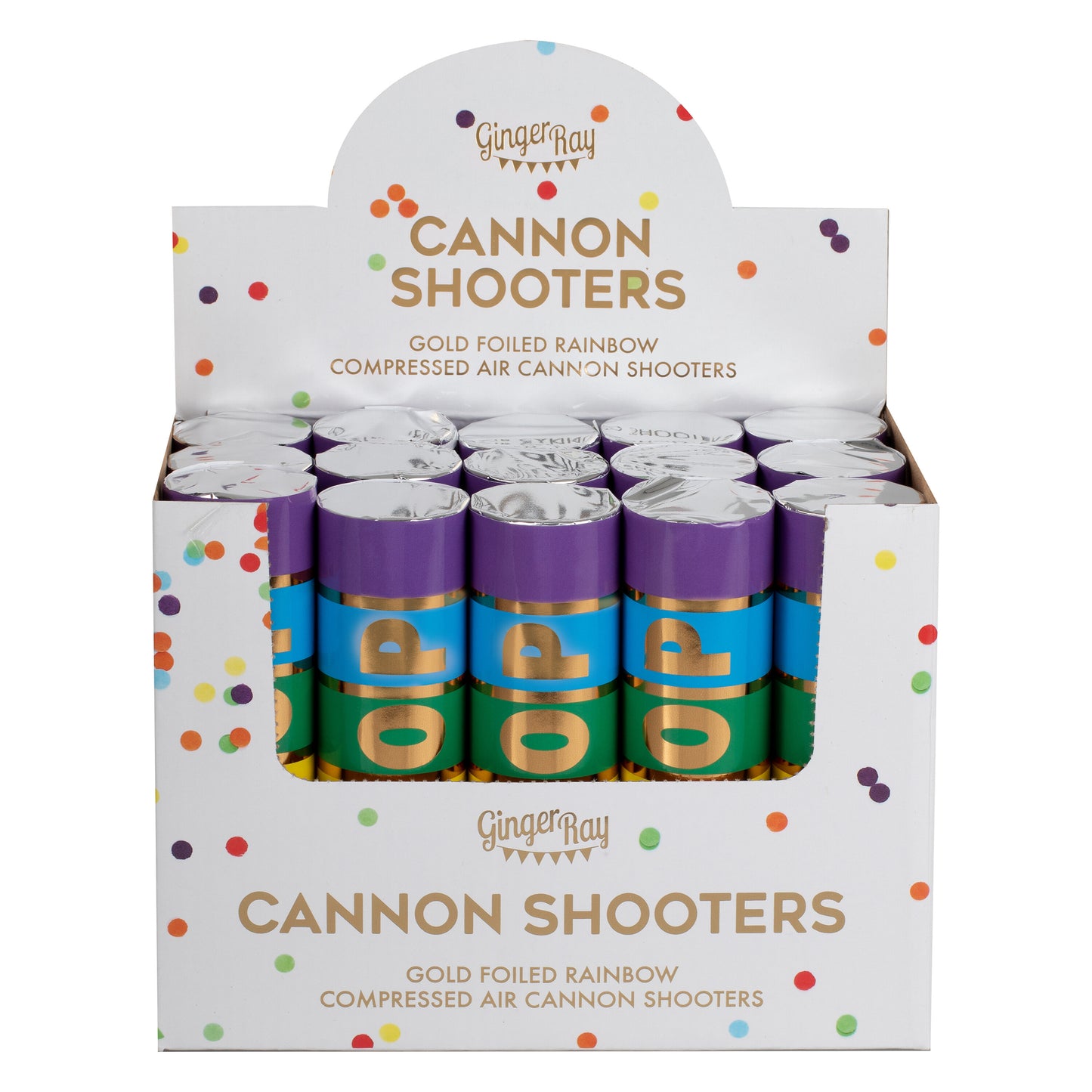 Rainbow Biodegradable Confetti Cannon