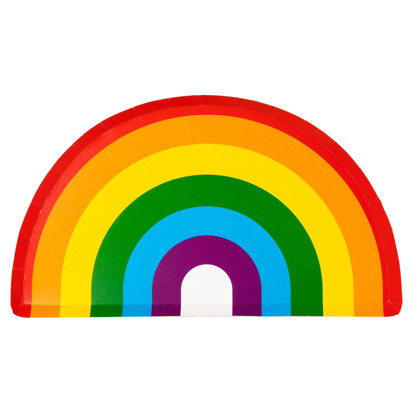 Rainbow Paper Plates
