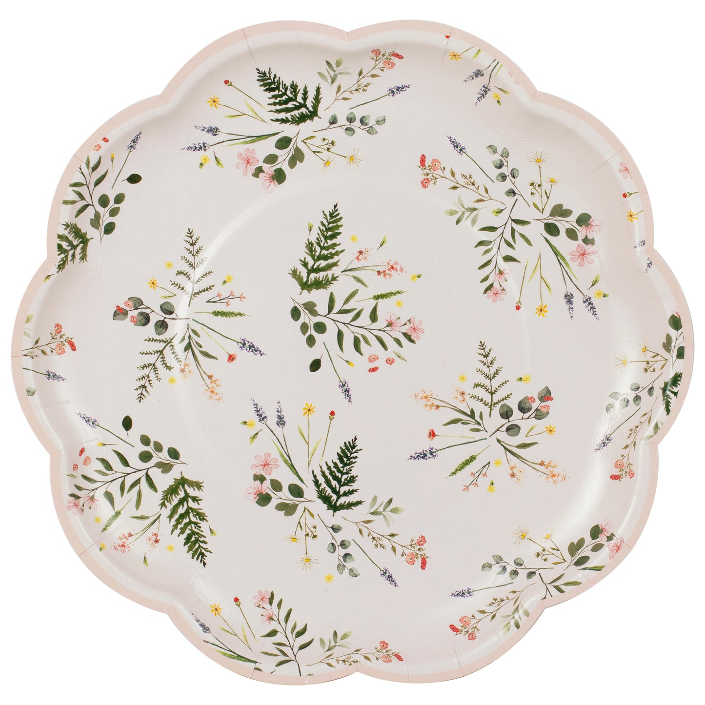 Floral Tea Party Paper Plates