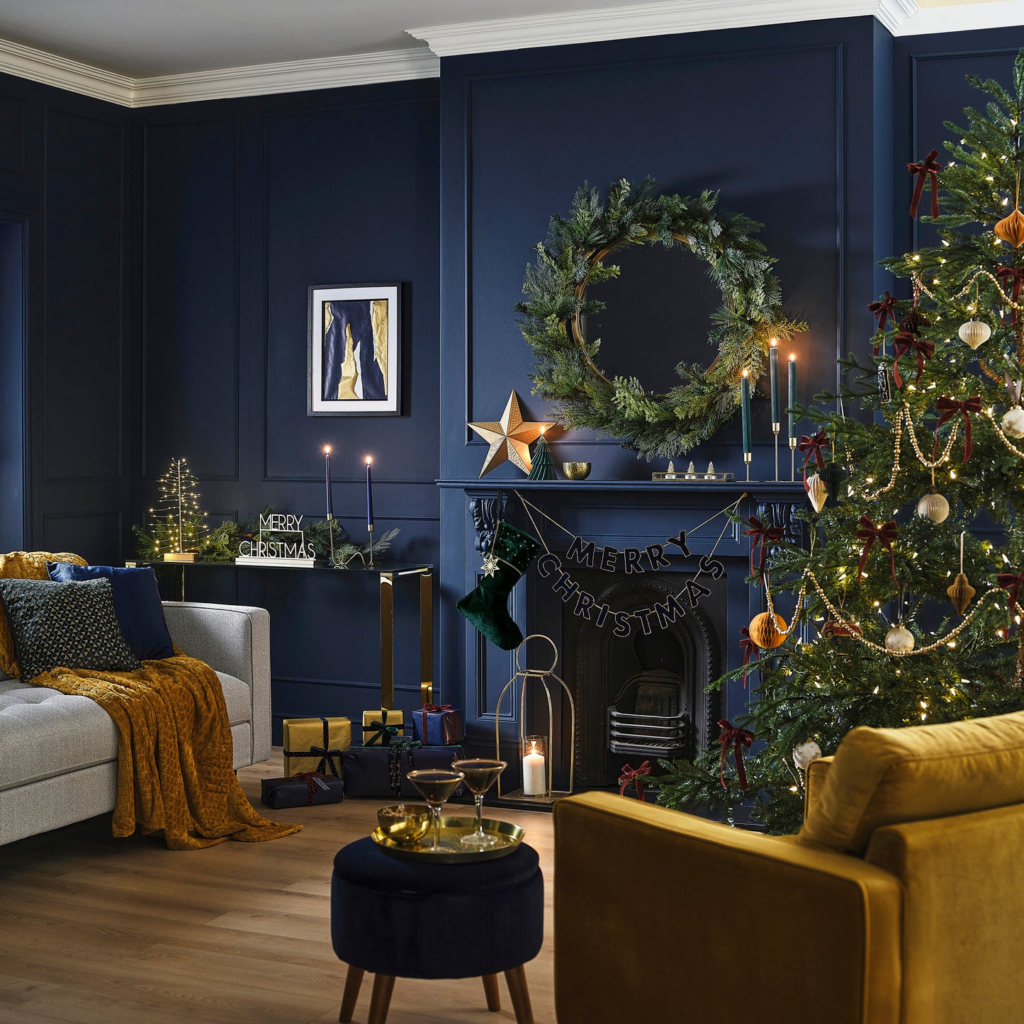 Green Tree Shaped Christmas Candle