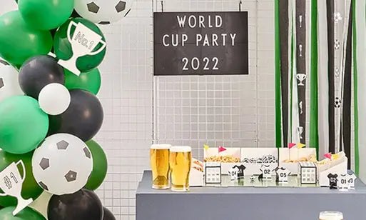 How to decorate a World Cup party