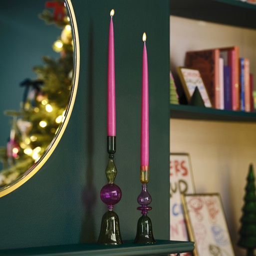 Christmas Candles & Christmas Candle Holders