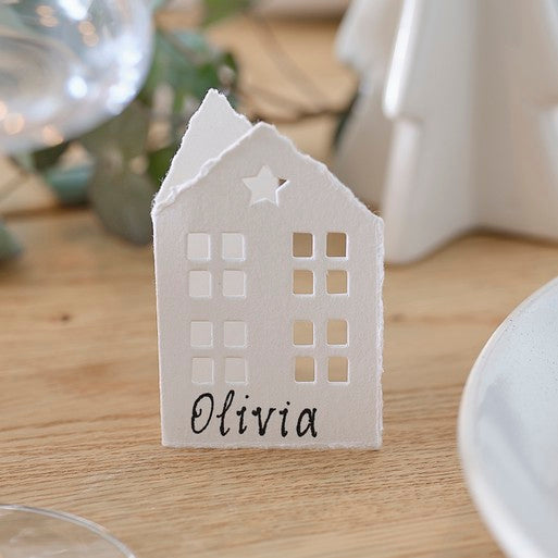 Christmas Place Cards & Holders
