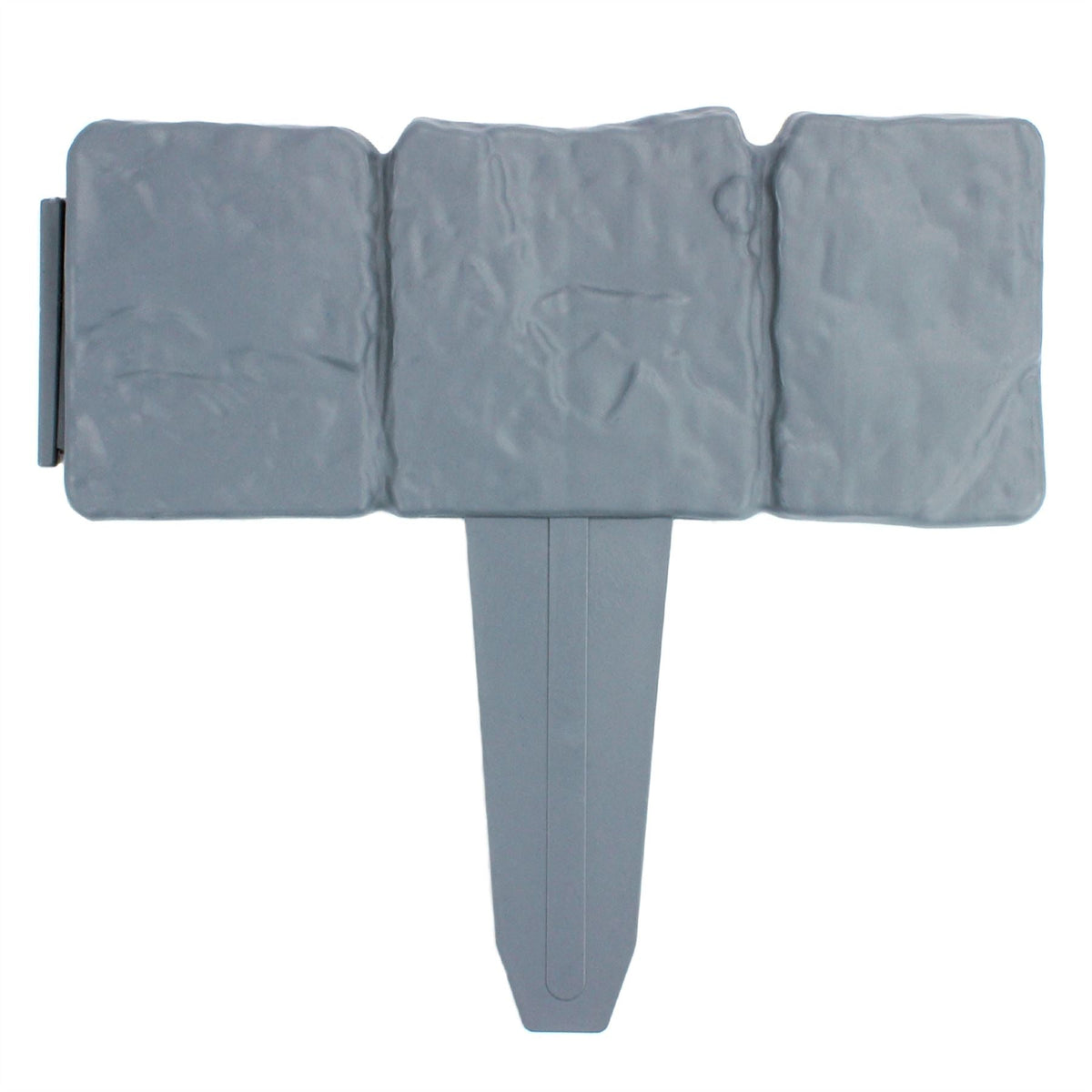 Stone Effect Lawn Edging Grey 5M - Pack of 20 | Pukkr	