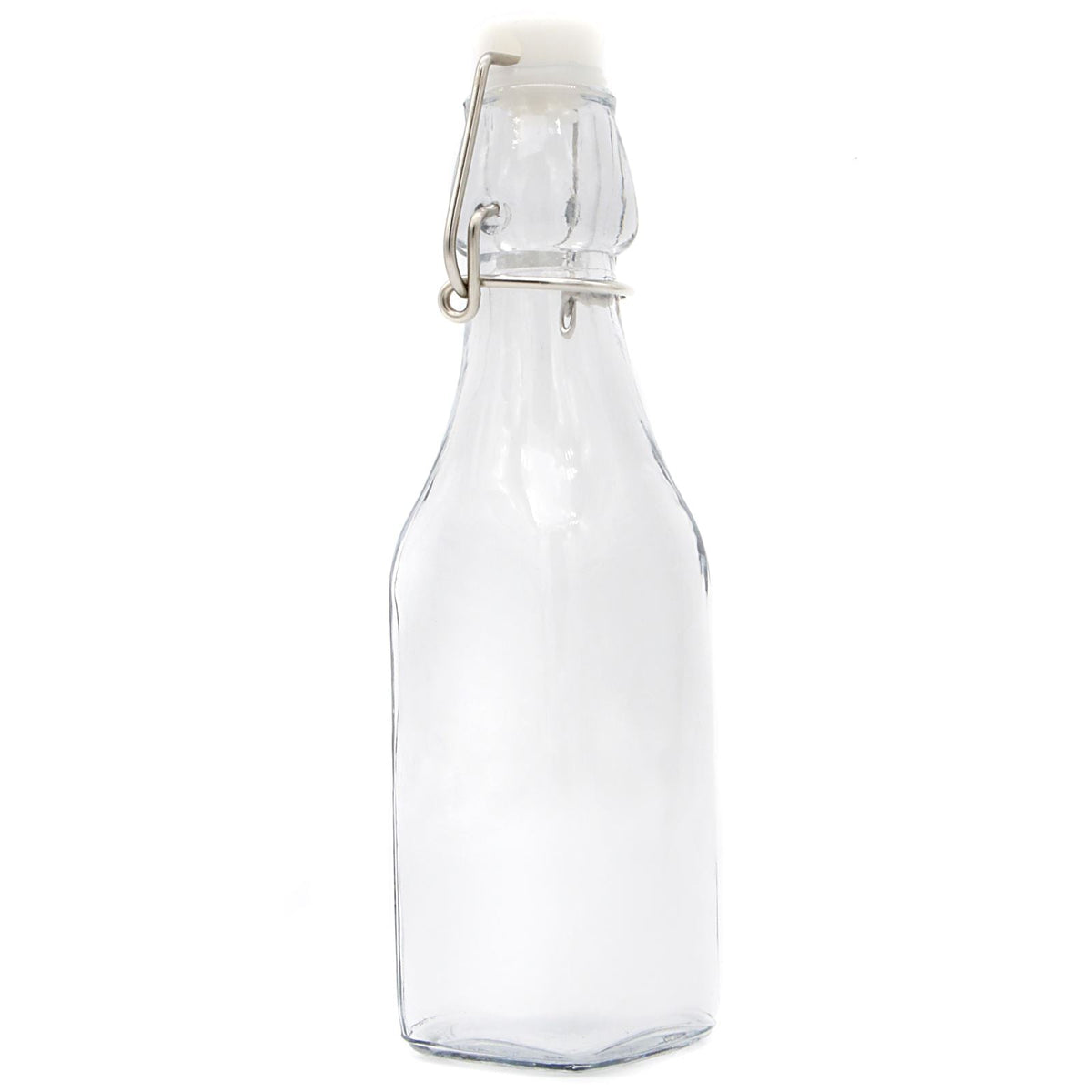Clip Top Preserve Airtight Glass Kitchen Bottles 250ml - Set of 6 | M&W	