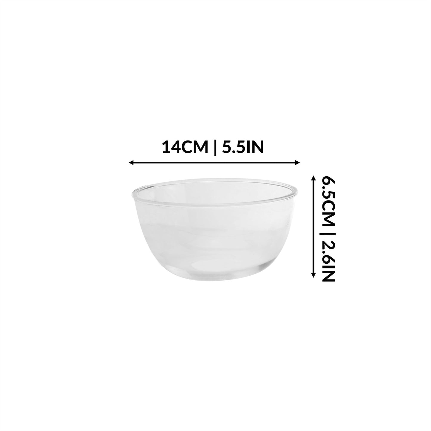 Glass Mixing Bowls - Set of 3 | M&W	