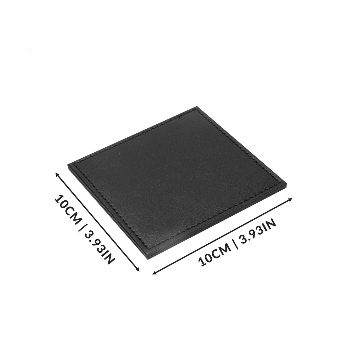 Faux Leather Placemats & Coaster Table Set - 12 Piece | M&W	