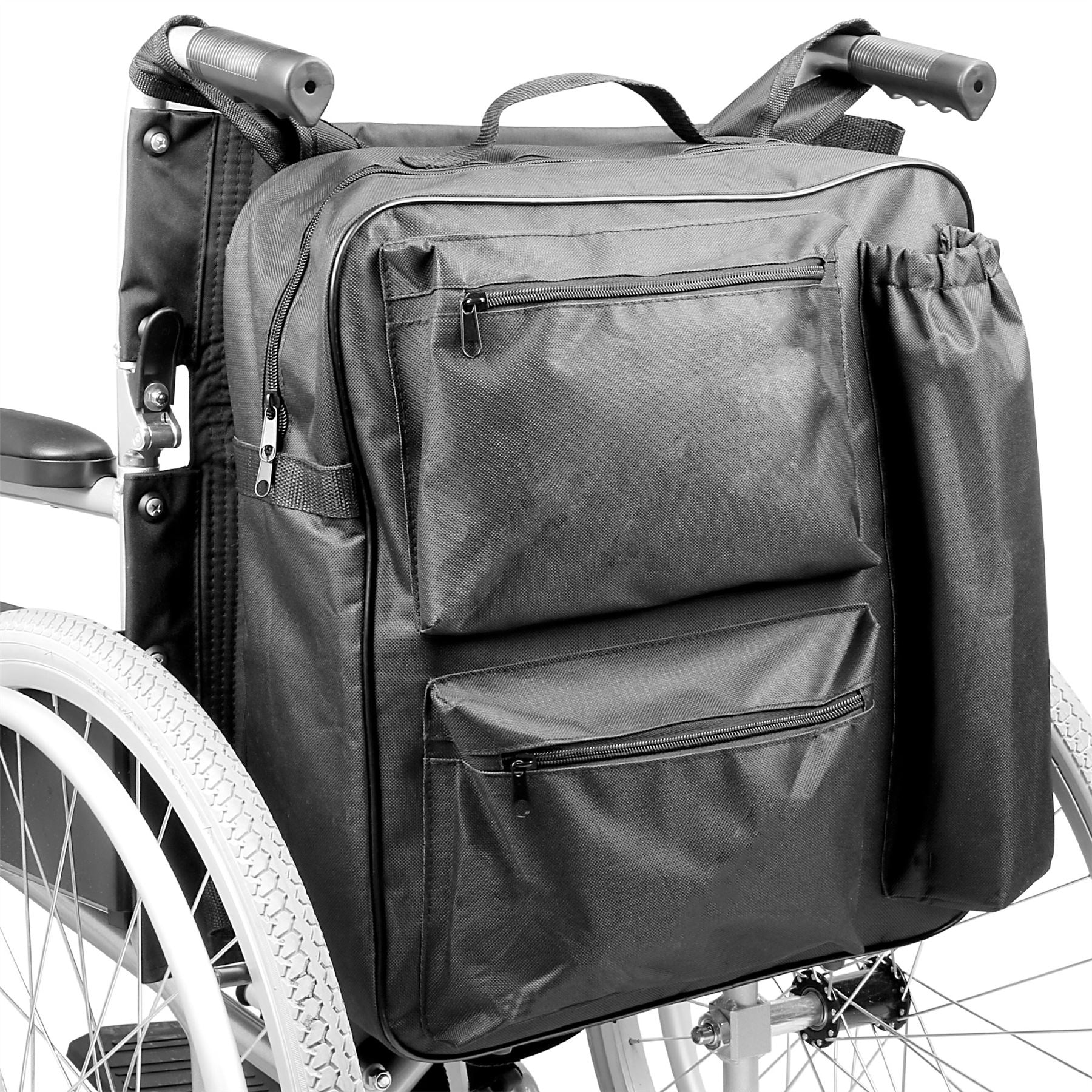 Multifunction Wheelchair Bag | Pukkr	