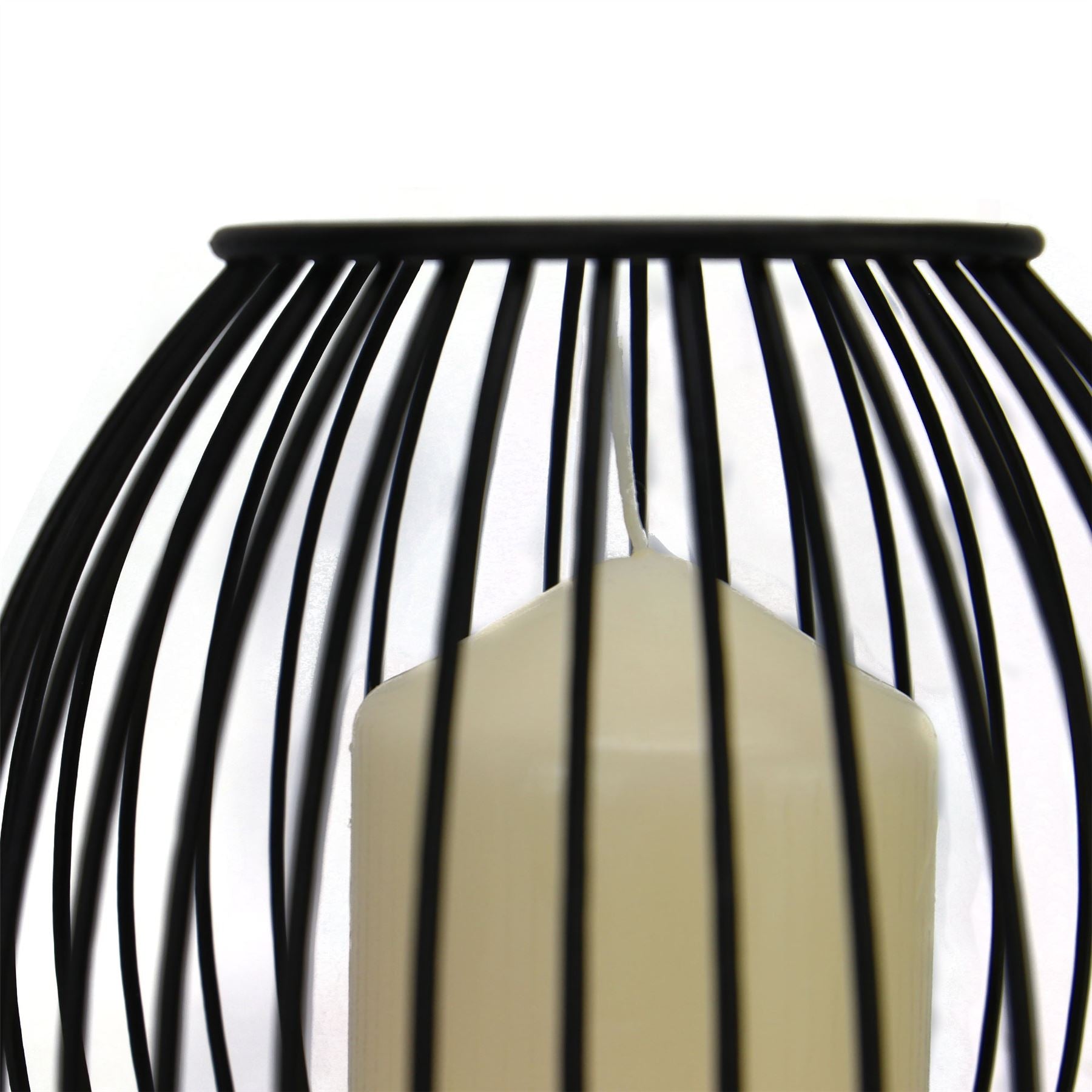 Cage Candle Holders - Set of 2 | M&W	